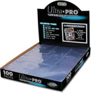 Ultra Pro - 100 pages à 9 pochettes à charge du dessus pour cartable  -  Platinum Series