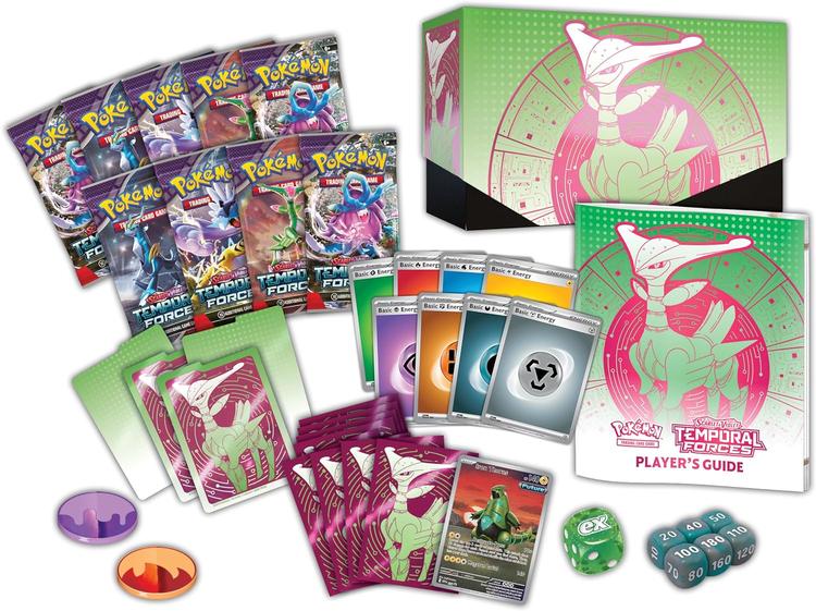 Pokémon - Elite Trainer Box  -  Scarlet & Violet  -  Temporal Forces  -  Iron Thorns