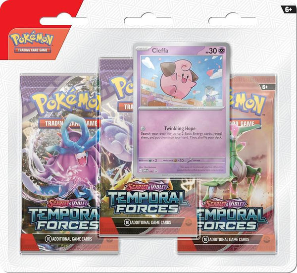 Pokémon - 3 Packs Blister  -  Scarlet & Violet  -  Temporal Forces