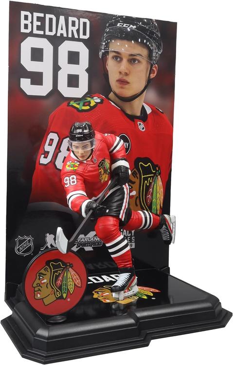 McFarlane - Figurine statue de 17.8cm  -  NHL Hockey  -  Chicago Blackhawks  -  Bedard 98