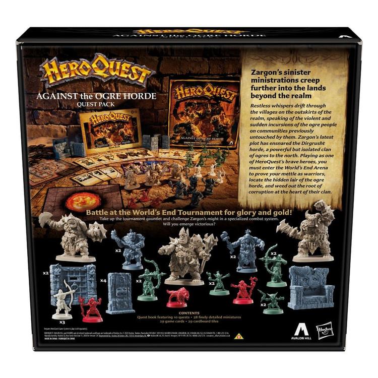 Hero Quest édition 2022  -  Against the Ogre Horde Quest Pack  (VA)