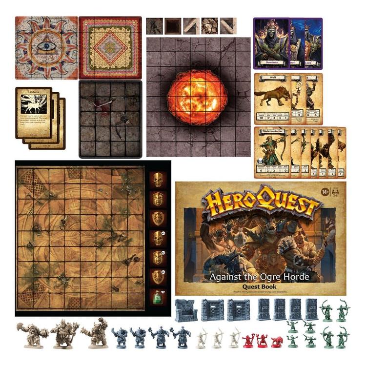 Hero Quest édition 2022  -  Against the Ogre Horde Quest Pack  (VA)