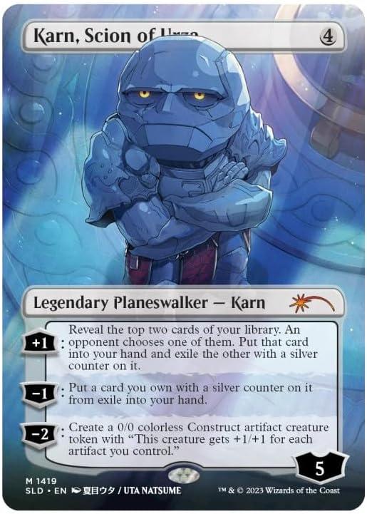 Magic The Gathering - Secret Lair Drop Series  -  Li'l'est Walkers  -  Rainbow Foil Edition