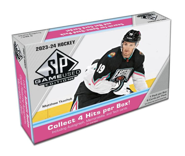 Upper Deck - Hobby Booster Box  -  2023-24 Hockey SP Game used edition