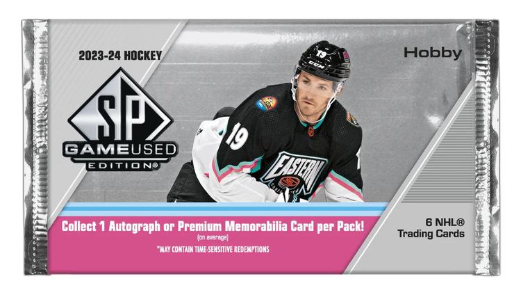 Upper Deck - Hobby Booster Box  -  2023-24 Hockey SP Game used edition