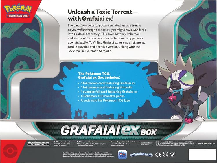 Pokémon - Grafaiai ex box