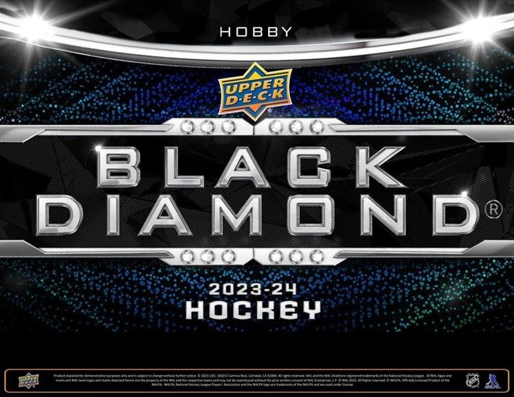 Upper Deck - Hobby Booster Box - Black Diamond 2023-24 Hockey