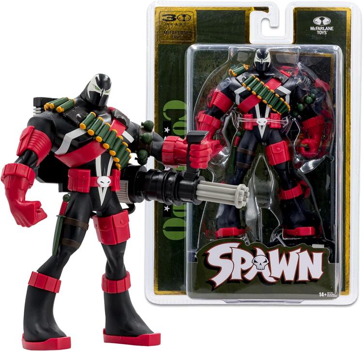 McFarlane - 30 Years  -  Figurine statue de 17.8cm  -  Spawn  -  Commando Spawn