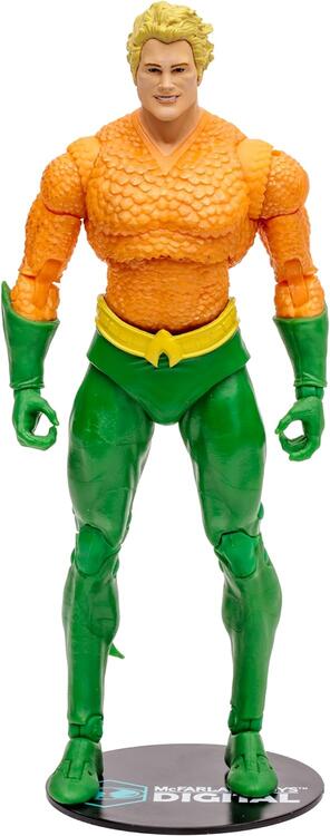 McFarlane Toys Digital - Figurine action de 17.8cm  -  DC Multiverse  -  DC Regirth  -  Aquaman
