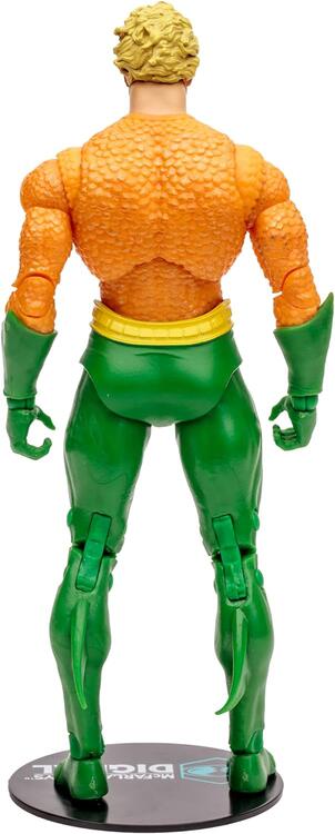 McFarlane Toys Digital - Figurine action de 17.8cm  -  DC Multiverse  -  DC Regirth  -  Aquaman