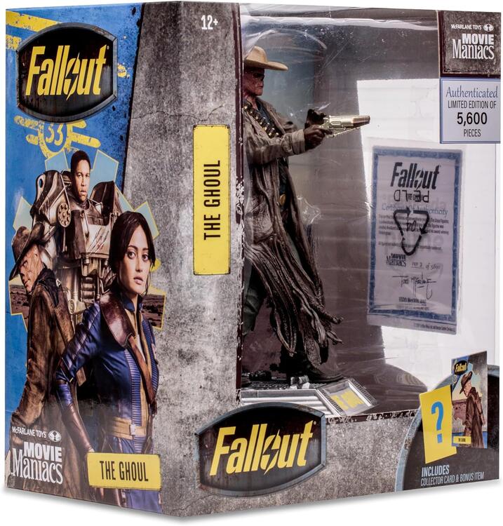 McFarlane Toys - Movie Maniacs  -  Figurine statue de 17.8cm  -  Fallout  -  The Ghoul  (Authenticated Limited Edition of 5600 Pieces)