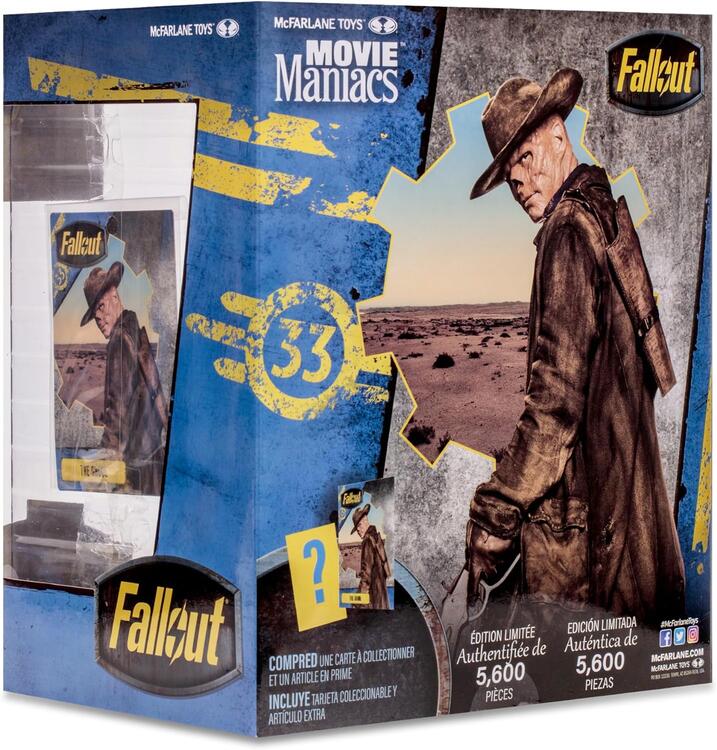 McFarlane Toys - Movie Maniacs  -  Figurine statue de 17.8cm  -  Fallout  -  The Ghoul  (Authenticated Limited Edition of 5600 Pieces)
