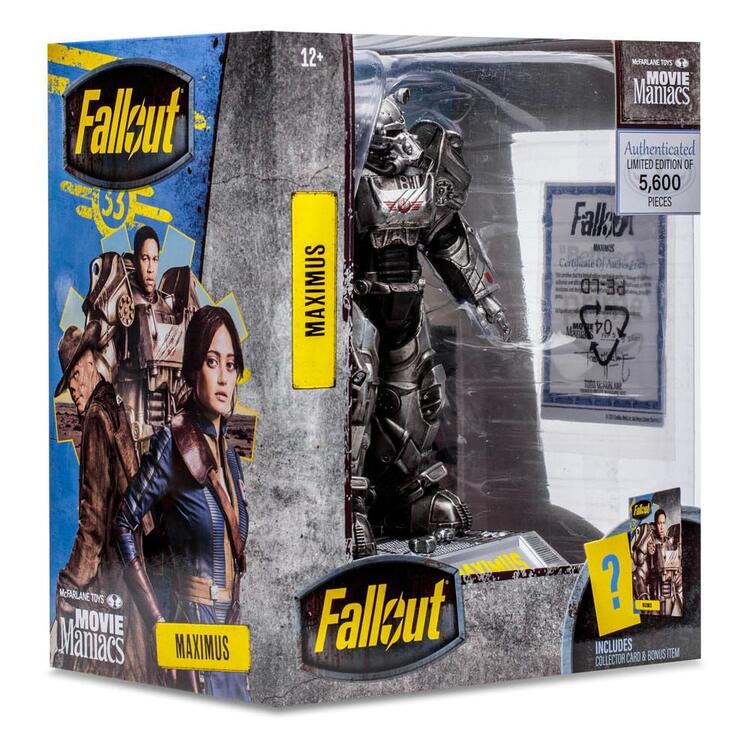 McFarlane Toys - Movie Maniacs  -  Figurine statue de 17.8cm  -  Fallout  -  Maximus  (Authenticated Limited Edition of 5600 Pieces)
