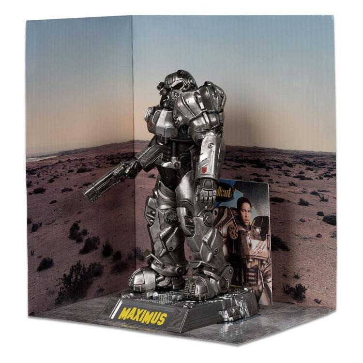 McFarlane Toys - Movie Maniacs  -  Figurine statue de 17.8cm  -  Fallout  -  Maximus  (Authenticated Limited Edition of 5600 Pieces)