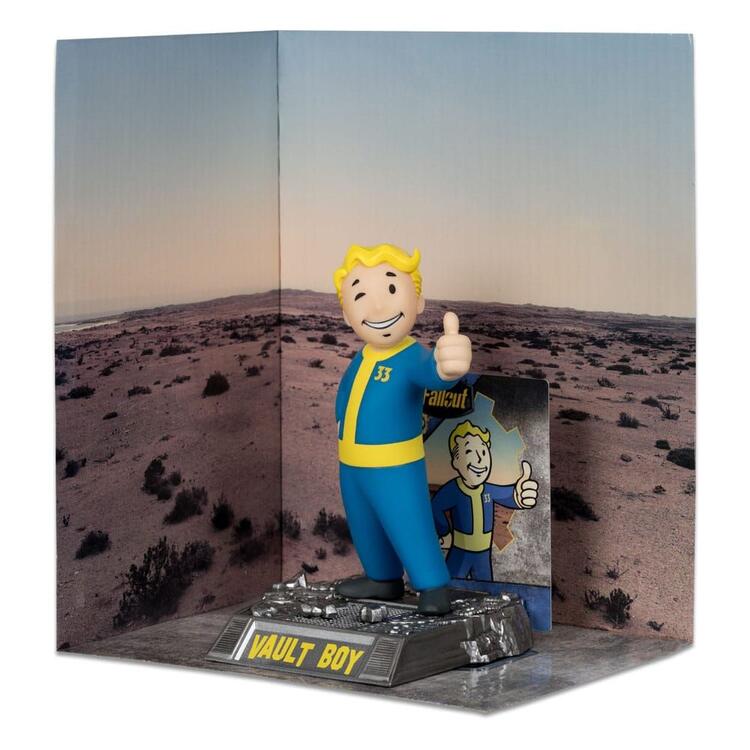 McFarlane Toys - Movie Maniacs  -  Figurine statue de 17.8cm  -  Fallout  -  Vault Boy  (Authenticated Limited Edition of 3750 Pieces)