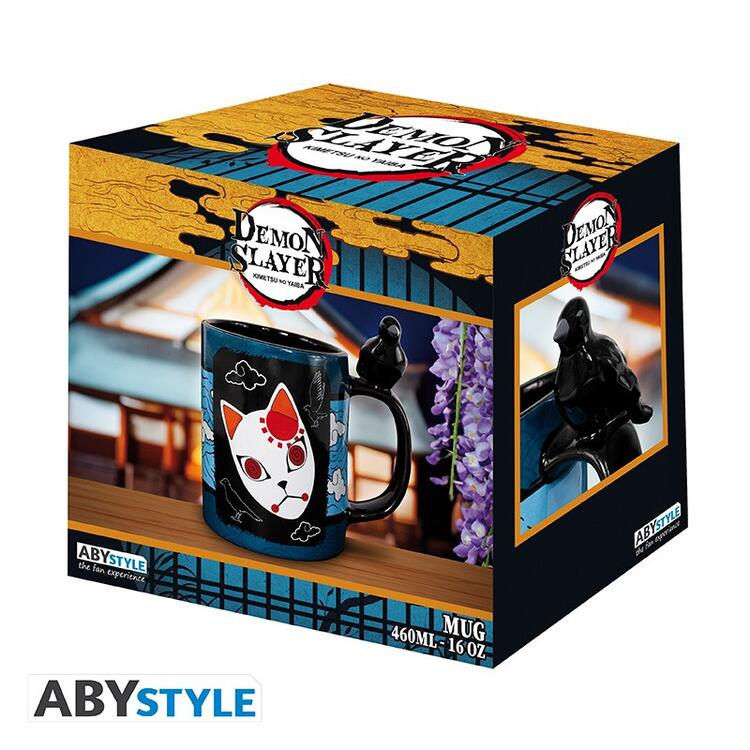 ABYstyle - Grande tasse de 460 ml - Demon Slayer Kimetsu no Yaiba - Tanjiro