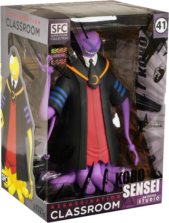 ABYstyle - Super Figurine de collection de 17.8 cm  -  Assassination Classroom  -  Koro Sensei Purple