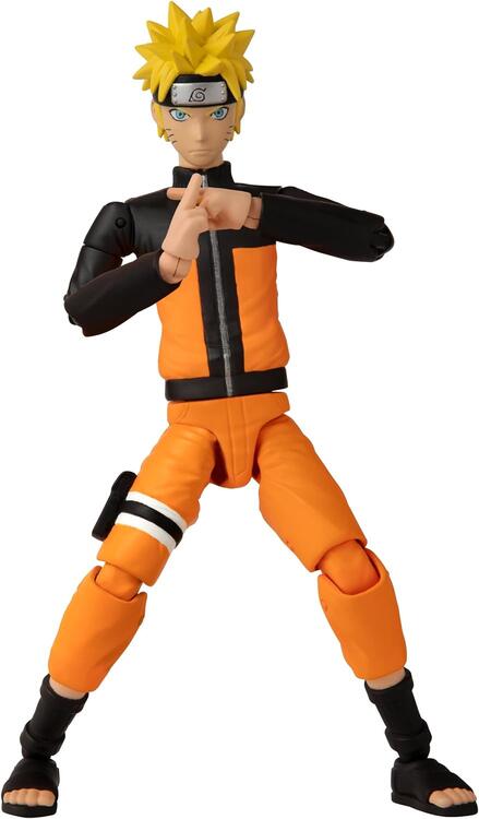 Bandai - Figurine d'action de 15t cm  -  Anime Heroes  -  Naruto Shippuden  -  Uzumaki Naruto