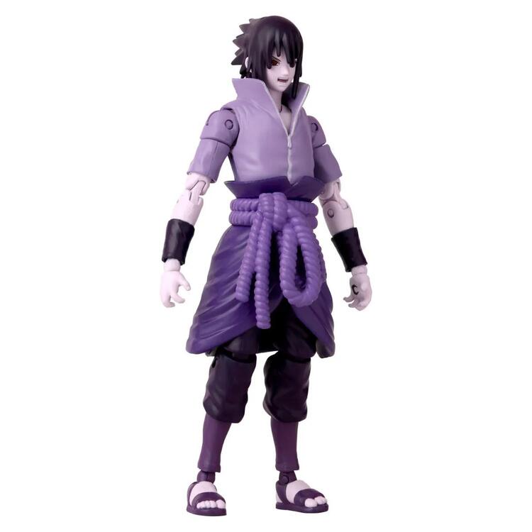 Bandai - Figurine d'action de 15 cm  -  Anime Heroes  -  Naruto Shippuden  -  Sasuke Uchiha Rinnegan / Mangekyo Sharingan