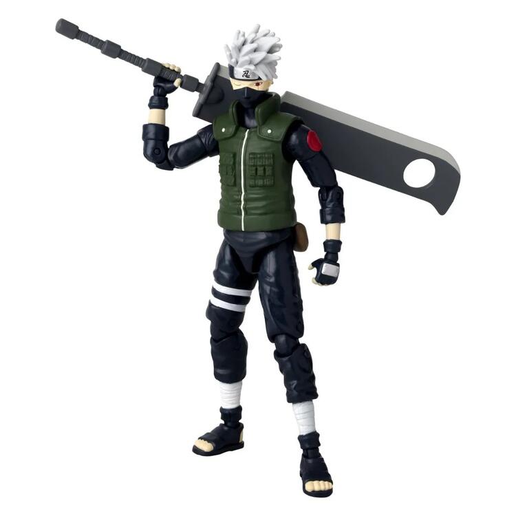 Bandai - Figurine d'action de 15 cm  -  Anime Heroes  -  Naruto Shippuden  -  Kakashi Hatake Fourth Great Ninja War