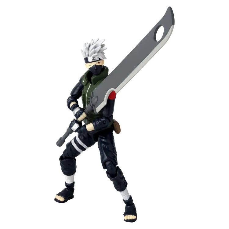 Bandai - Figurine d'action de 15 cm  -  Anime Heroes  -  Naruto Shippuden  -  Kakashi Hatake Fourth Great Ninja War