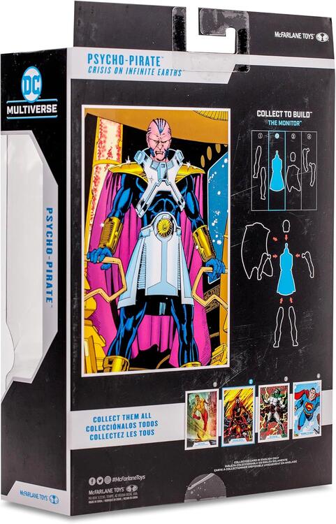 McFarlane - Gold Label collection  -  Figurine action de 17.8cm  -  DC Multiverse  -  Crisis on Infinite Earths  -  Psycho-Pirate