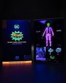 McFarlane - Gold Label Collection  -  Figurine action de 17.8cm  -  DC Multiverse  -  Batman: Classic TV Series  -  The Joker Black Light Edition (Authenticated Limited Edition - 6300 PCS)
