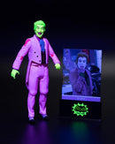 McFarlane - Gold Label Collection  -  Figurine action de 17.8cm  -  DC Multiverse  -  Batman: Classic TV Series  -  The Joker Black Light Edition (Authenticated Limited Edition - 6300 PCS)
