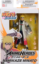 Bandai - 15 cm Action Figure - Anime Heroes - Naruto Shippuden - Minato Namikaze