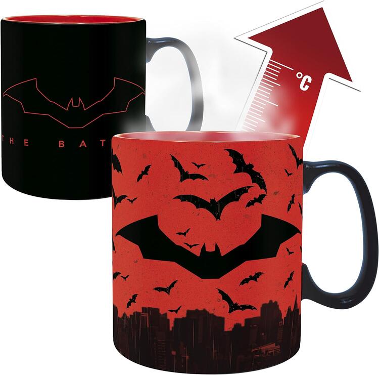 ABYstyle - Large 460 ml thermo-reactive mug - DC Batman