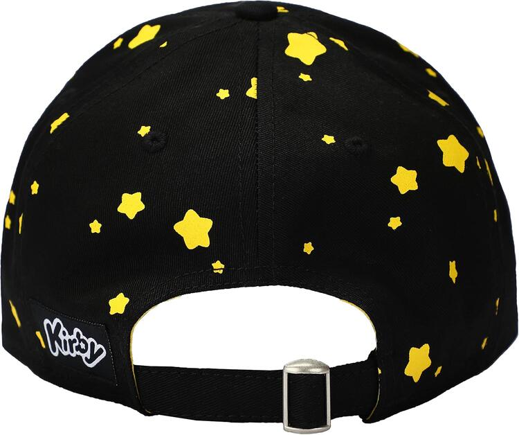 Bioworld - Casquette Précourbée ajustable de Kirby Noire et Jaune