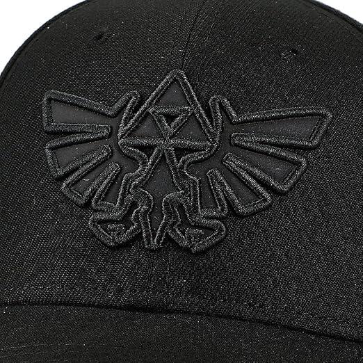 Bioworld - Casquette Précourbée ajustable de Zelda  -  Triforce Elite Flex