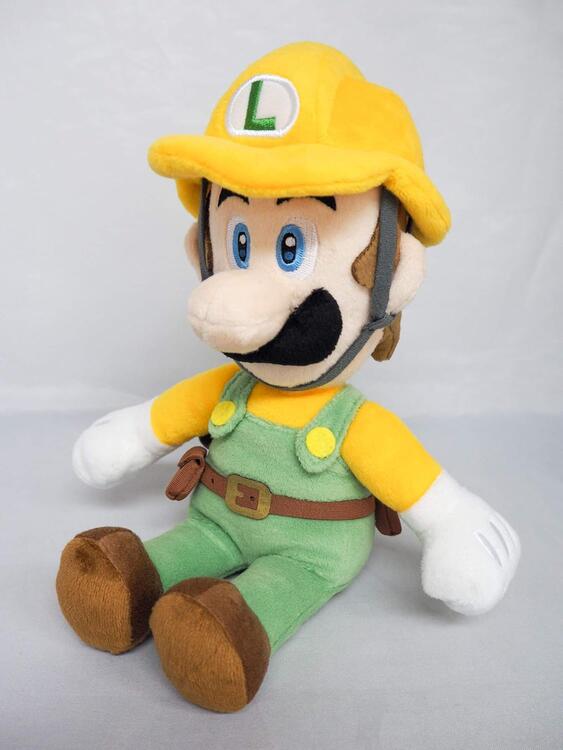 Little Buddy plush - Super Mario All Star Collection - Super Mario Maker 2 - Luigi Builder
