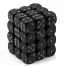 Chessex - Set of 36 dice 6 - 12mm - Speckled Ninja