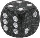 Chessex - Set of 36 dice 6 - 12mm - Speckled Ninja