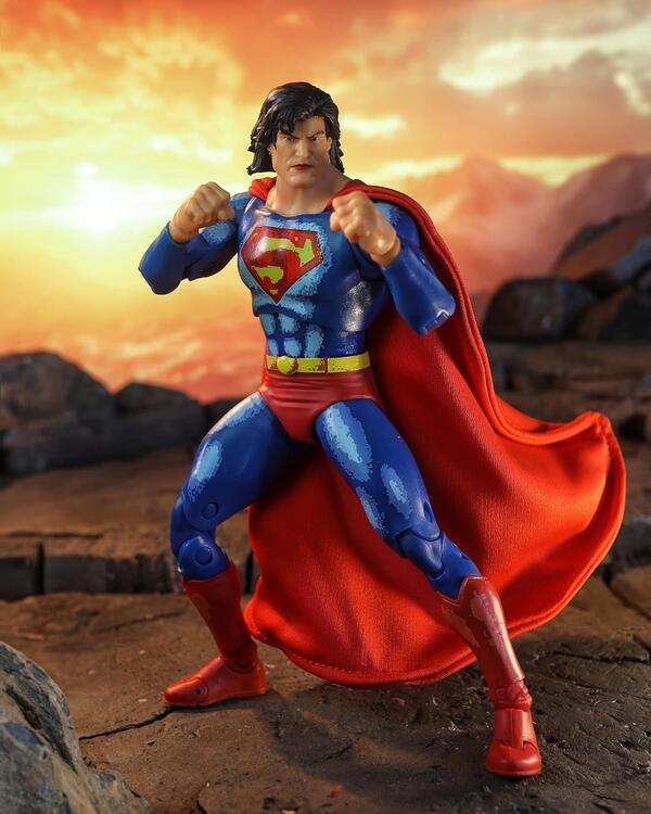 McFarlane - Figurine action de 17.8cm  -  DC Multiverse  -  Justice League Task Force  -  Superman