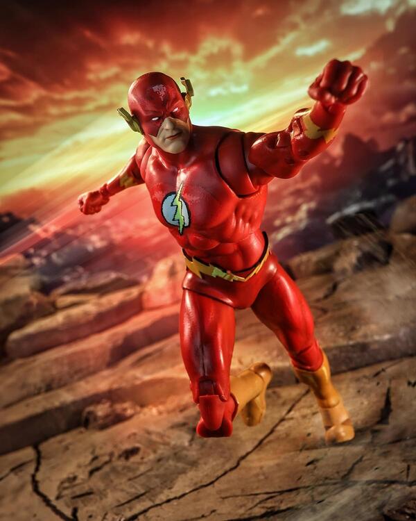 McFarlane - Figurine action de 17.8cm  -  DC Multiverse  -  Justice League Task Force  -  The Flash