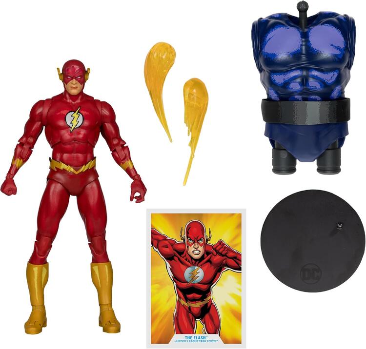 McFarlane - Figurine action de 17.8cm  -  DC Multiverse  -  Justice League Task Force  -  The Flash