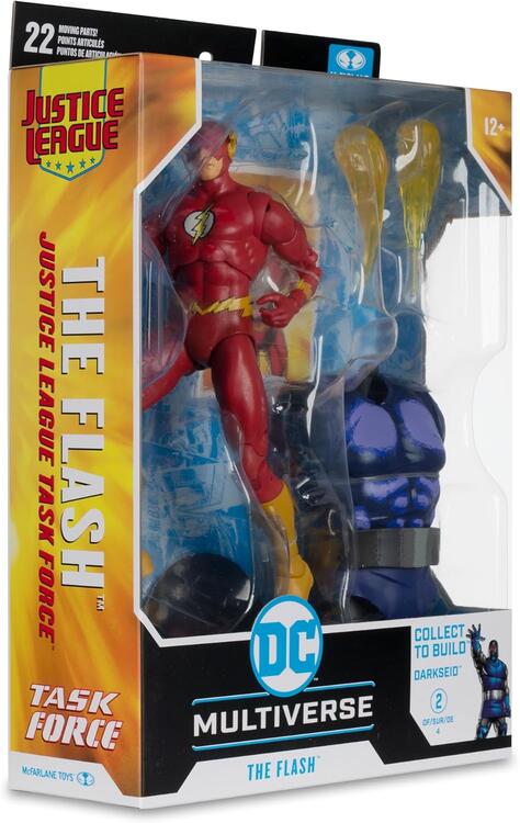 McFarlane - Figurine action de 17.8cm  -  DC Multiverse  -  Justice League Task Force  -  The Flash