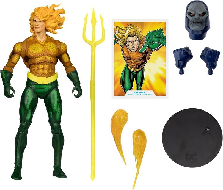 McFarlane - Figurine action de 17.8cm  -  DC Multiverse  -  Justice League Task Force  -  Aquaman