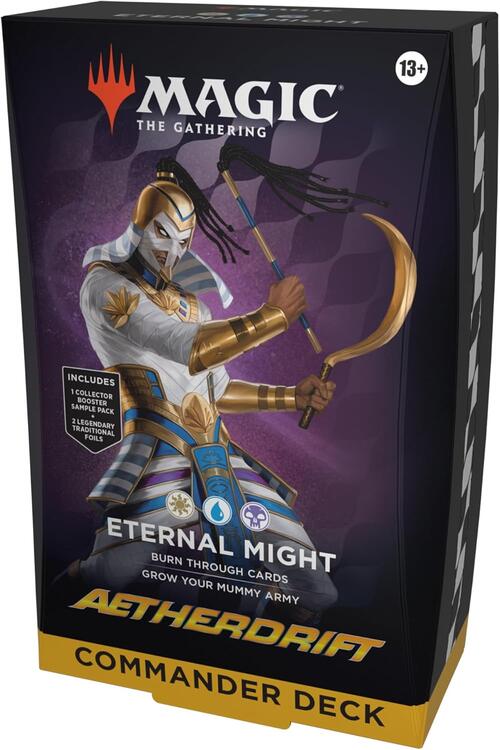 Magic The Gathering - Commander Deck - Aetherdrift  -  Eternal Might