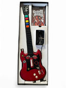 Guitar Hero II  -  PlayStation 2 Wired Red Gibson Bundle (usagé)