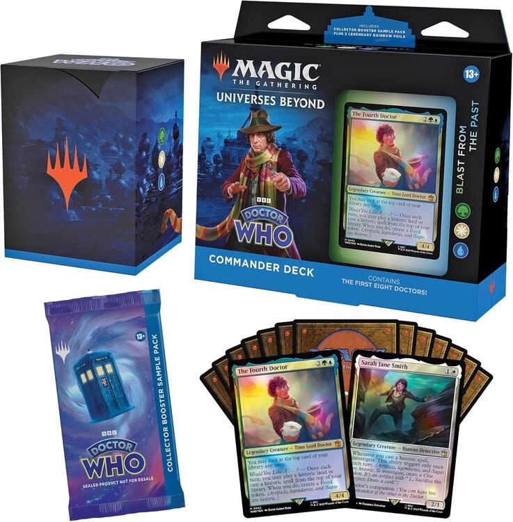 Magic The Gathering - Commander Deck Universes Beyond - Doctor Who - Blast from the Past