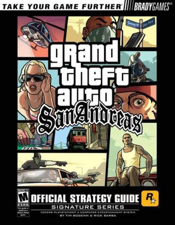 Grand Theft Auto San Andreas - Official Strategy Guide by BradyGames (usagé)