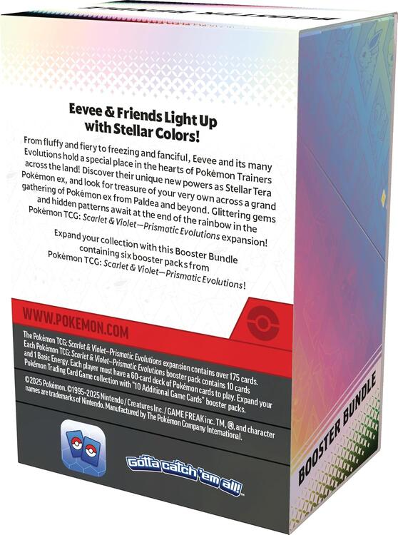 Pokémon - Booster Bundle  -  Scarlet & Violet  -  Prismatic Evolutions