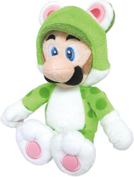 Little Buddy plush - Super Mario All Star Collection - Cat Luigi