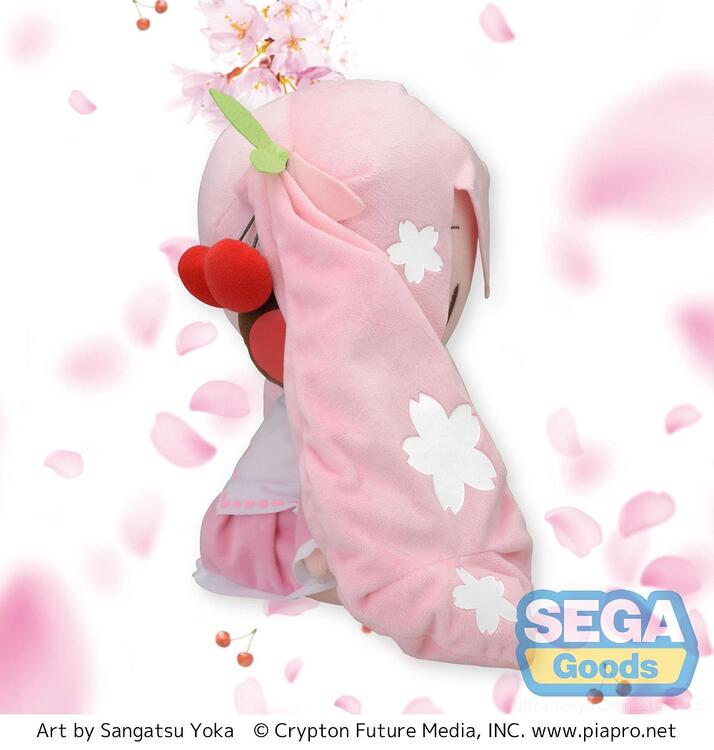 Sega plush - Hatsune Miku Preciality Sakura Miku