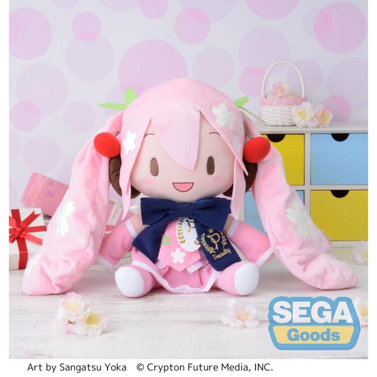 Sega plush - Hatsune Miku Preciality Sakura Miku
