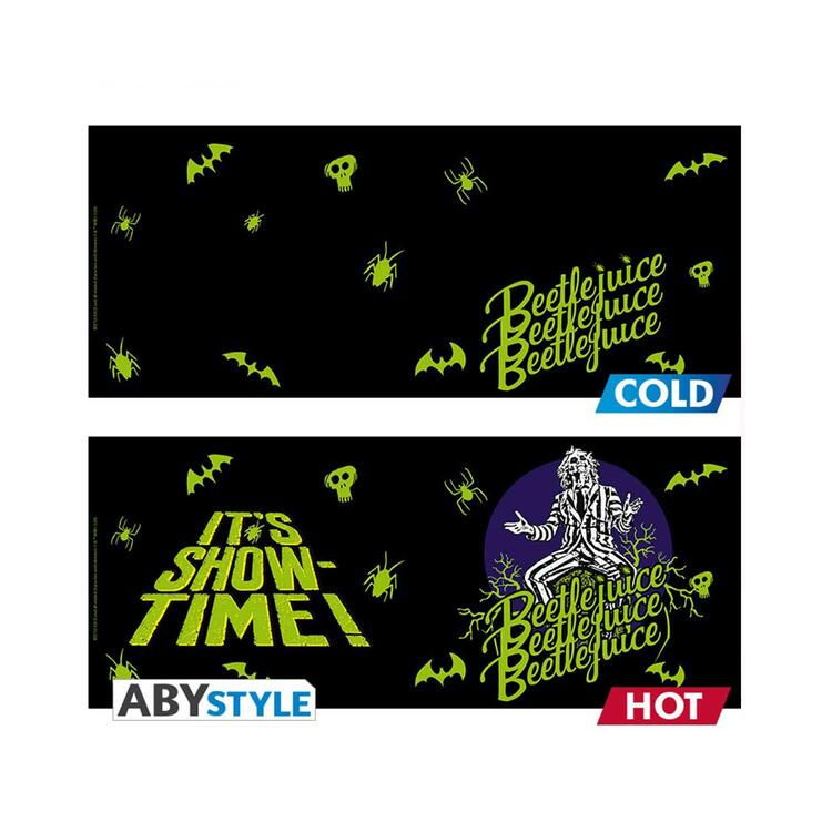 ABYstyle - Grande tasse thermo-réactive de 460 ml  -  Beetlejuice Beetlejuice