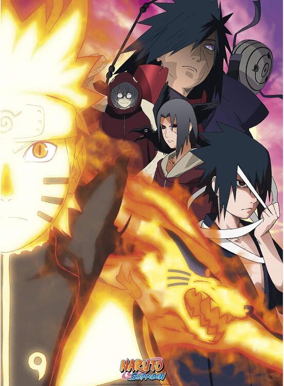 ABYstyle - 2X High Quality Print Officially Licensed Posters - Naruto Shippuden